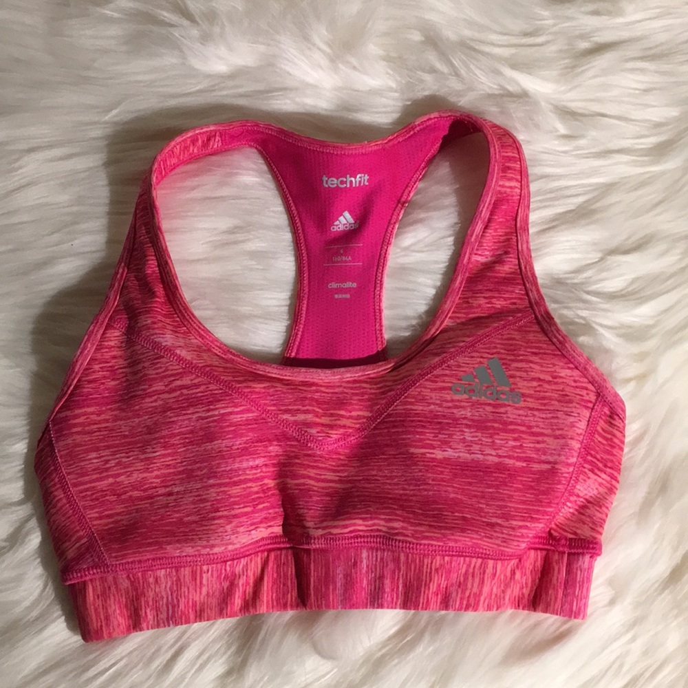 Adidas climalite techfit sports bra